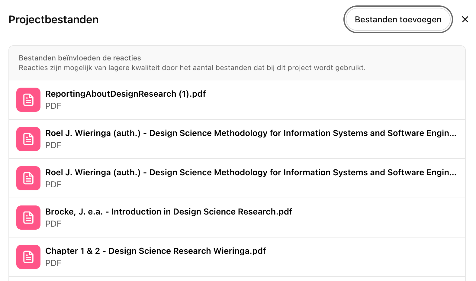 Screenshot showing custom instructions within ChatGPT Projects